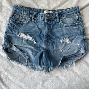 Jean shorts